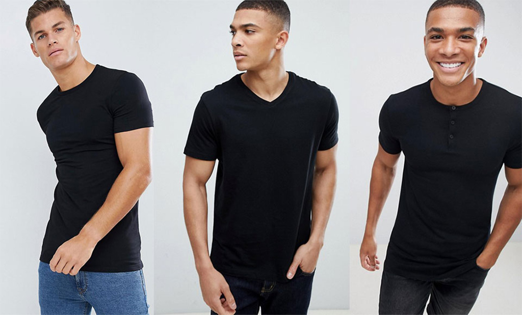 Different Types of Black T-shirts